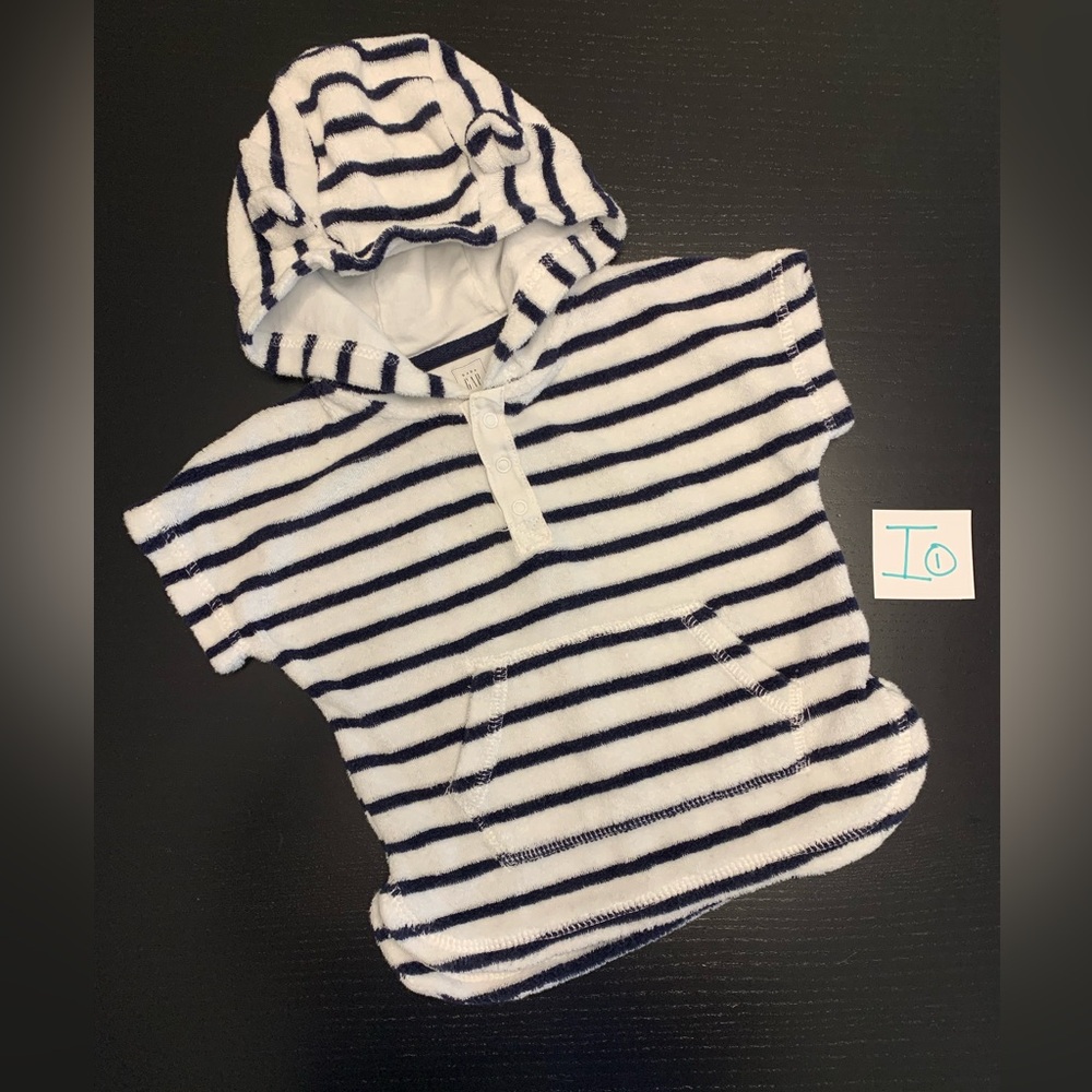 🧸GAP 6-12m Kids Hooded Swim Cover